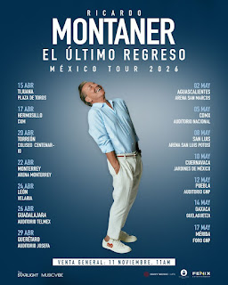 Ricardo Montaner lidera la radio en México con “El Último Regreso” y anuncia gira nacional